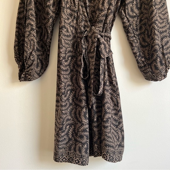 Natalie Martin Stephanie Dress in Fern Print Expresso - Picture 8 of 16